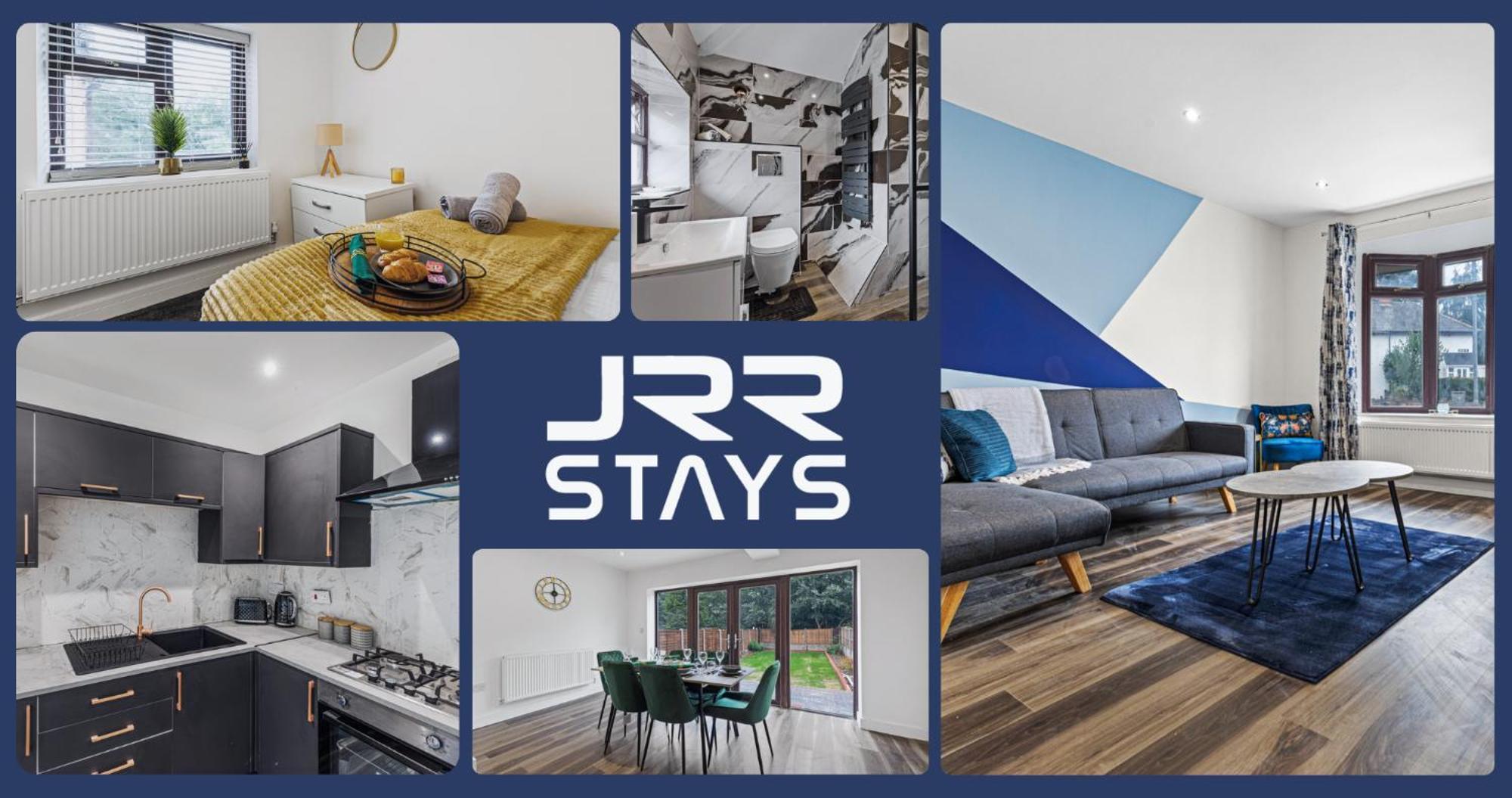 Walsall - 4 Bedroom House, Wi-Fi, Garden , Sleeps 8 - Jrr Stays Bescot Екстер'єр фото